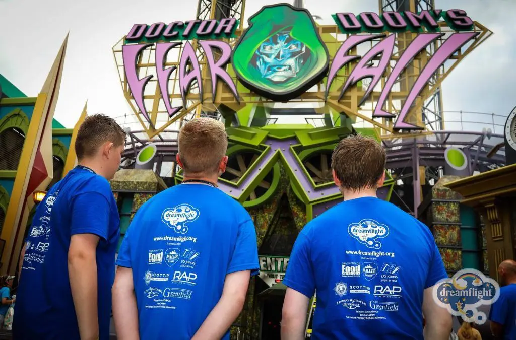 Food Creations’ Sponsors East Scotland Dream Flight 2018